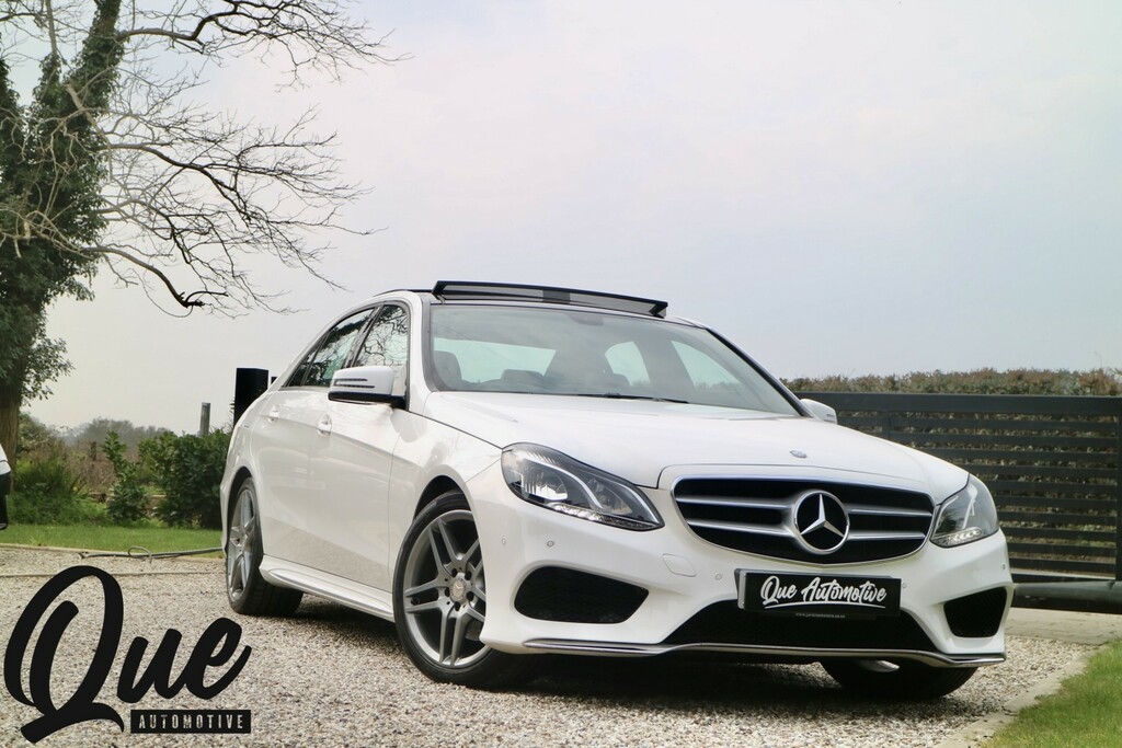 Mercedes-Benz E Class Saloon 2.1 E220 Cdi Amg Sport 201414 White