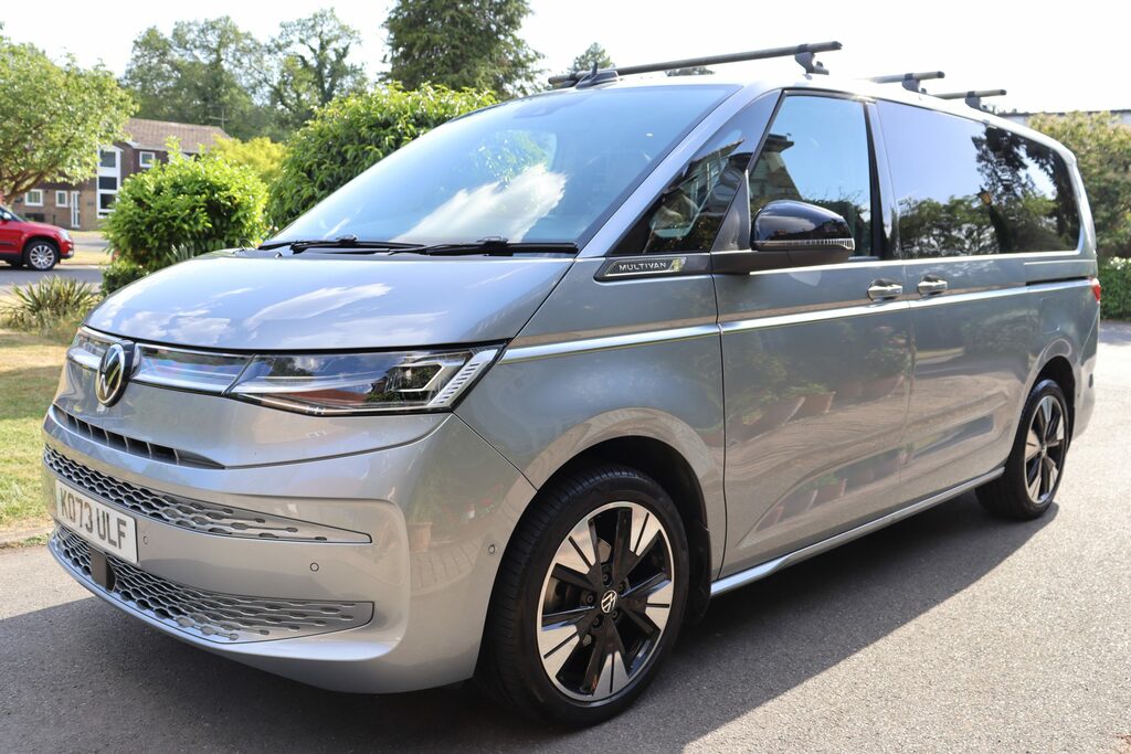 Volkswagen Multivan 2.0 Tdi Style Lwb Dsg 7 Seat KO73ULF Silver #3