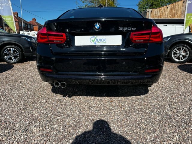 BMW 3 Series 2.0 330E 7.6Kwh Sport Saloon Plug-in Hy Black #3