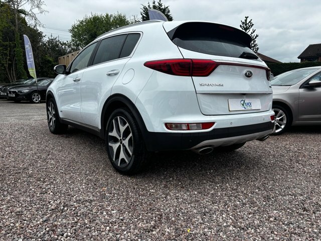 Kia Sportage 2.0 Crdi Gt-line Suv Awd Euro 6 White #4