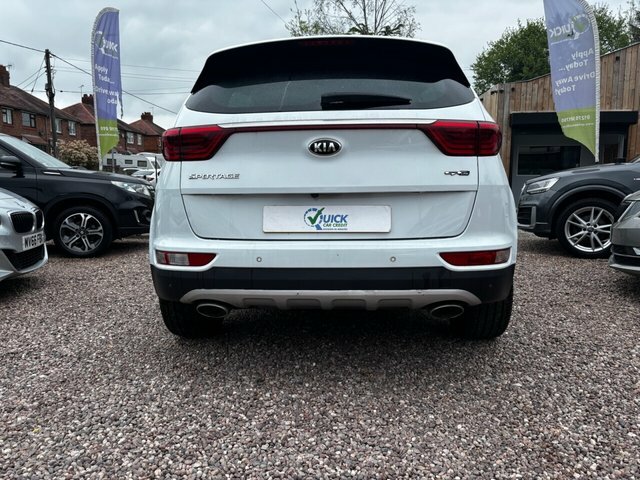 Kia Sportage 2.0 Crdi Gt-line Suv Awd Euro 6 White #3