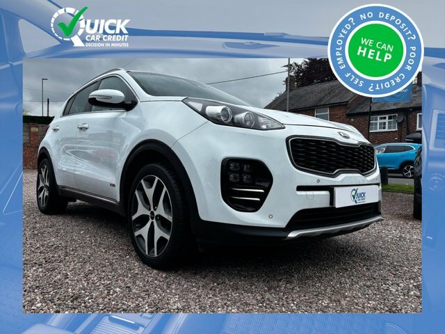 Kia Sportage 2.0 Crdi Gt-line Suv Awd Euro 6 White