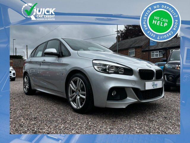 BMW 2 Series Active Tourer 2.0 218D M Sport Mpv Euro 6 S S Silver