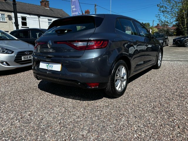 Renault Megane 1.5 Dci Dynamique Nav Hatchback DP66UCE Grey #2