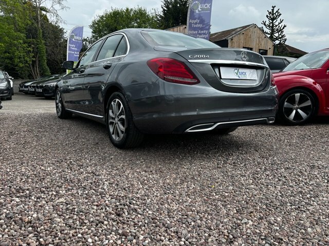 Mercedes-Benz C Class 1.6 C200d Sport Saloon G-tronic Euro 6 Grey #4