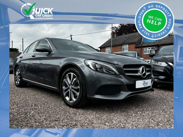 Mercedes-Benz C Class 1.6 C200d Sport Saloon G-tronic Euro 6 Grey