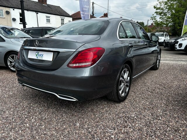 Mercedes-Benz C Class 1.6 C200d Sport Saloon G-tronic Euro 6 Grey #2