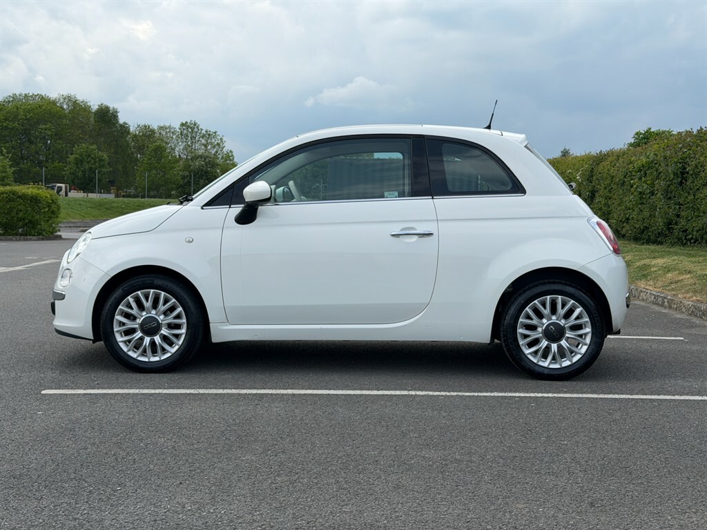 Fiat 500 1.2 L 1.2 Lounge Hatchback Euro LV15VLY White #4