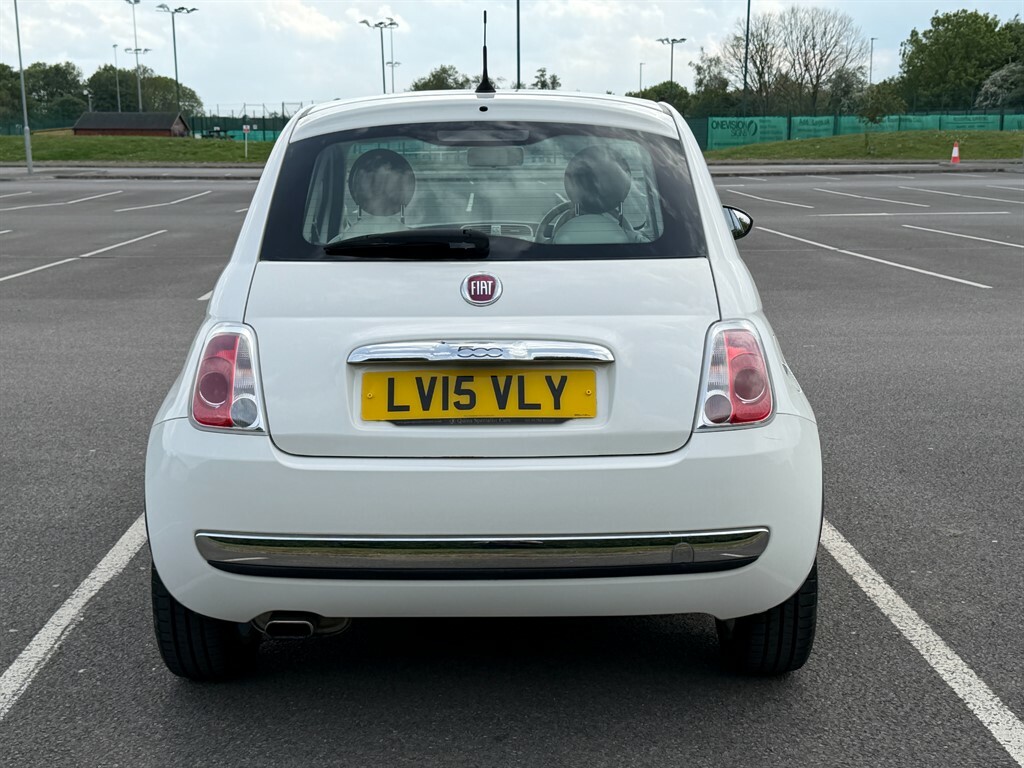 Fiat 500 1.2 L 1.2 Lounge Hatchback Euro LV15VLY White #6
