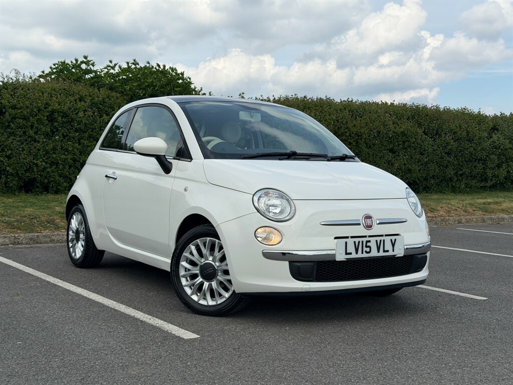 Fiat 500 1.2 L 1.2 Lounge Hatchback Euro White