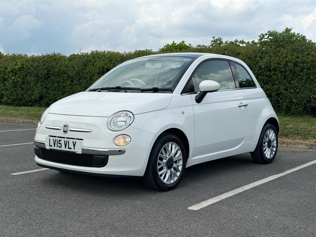 Fiat 500 1.2 L 1.2 Lounge Hatchback Euro LV15VLY White #3