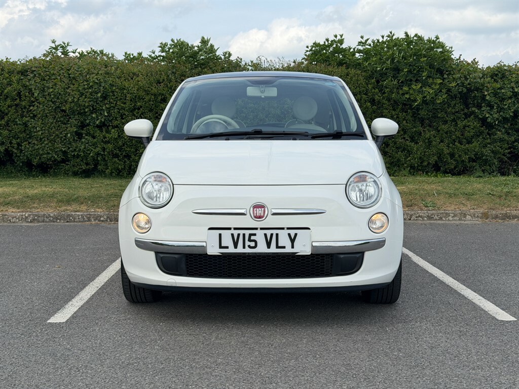 Fiat 500 1.2 L 1.2 Lounge Hatchback Euro LV15VLY White #2