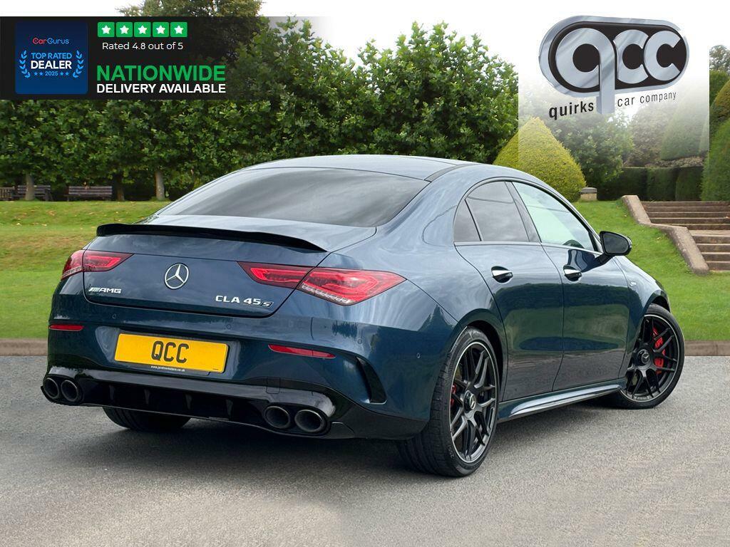 Mercedes-Benz CLA Class 2.0 Cla45 Amg S Plus Coupe 8G-dct 4Matic Euro 6 Blue #4