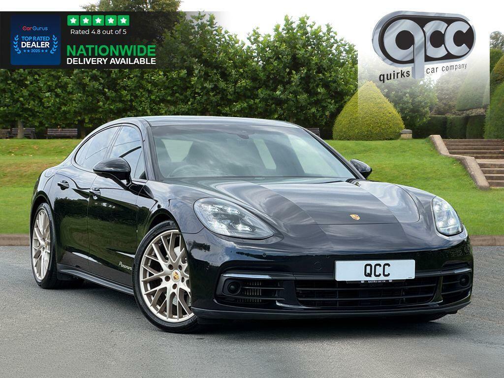Porsche Panamera 2.9 V6 4 10 Years Edition Saloon Pdk 4Wd Euro 6 S Black
