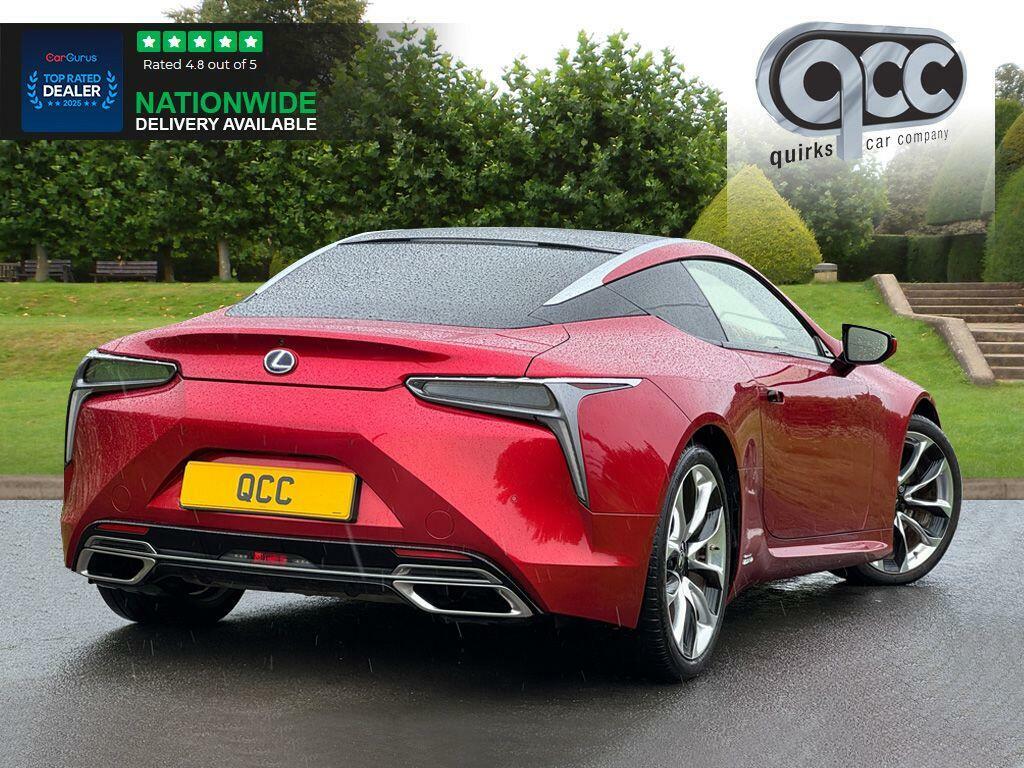 Lexus LC 3.5 500H V6 Sport Plus E-cvt Euro 6 Ss Red #4