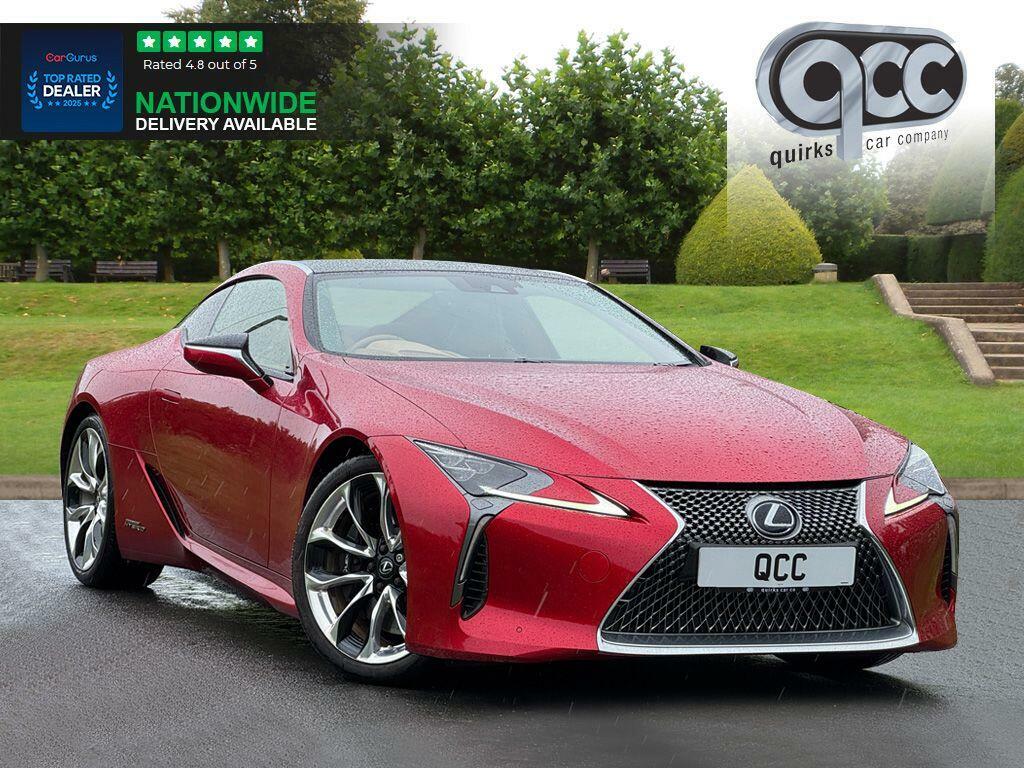 Lexus LC 3.5 500H V6 Sport Plus E-cvt Euro 6 Ss Red