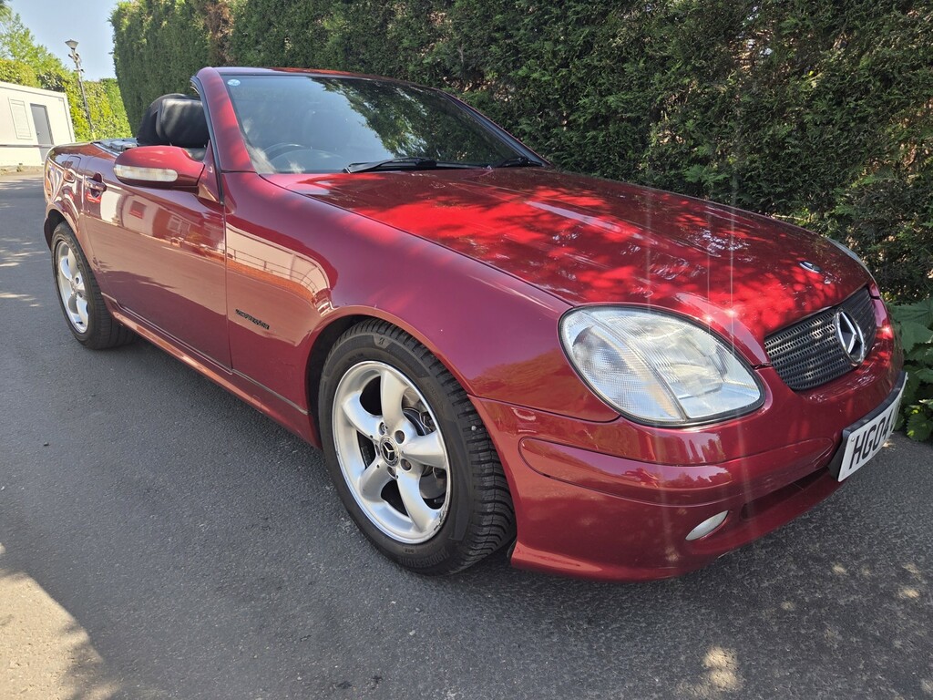 Mercedes-Benz SLK Convertible 2.0 Slk200 Kompressor 2004 HG04UEB Red #2