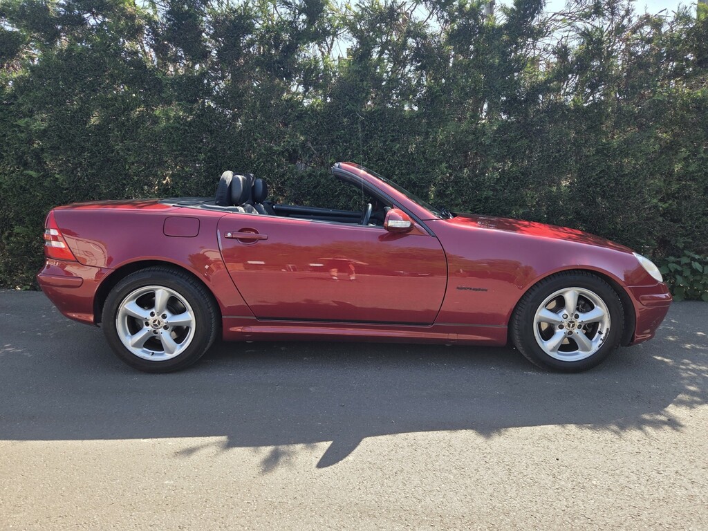 Mercedes-Benz SLK Convertible 2.0 Slk200 Kompressor 2004 Red
