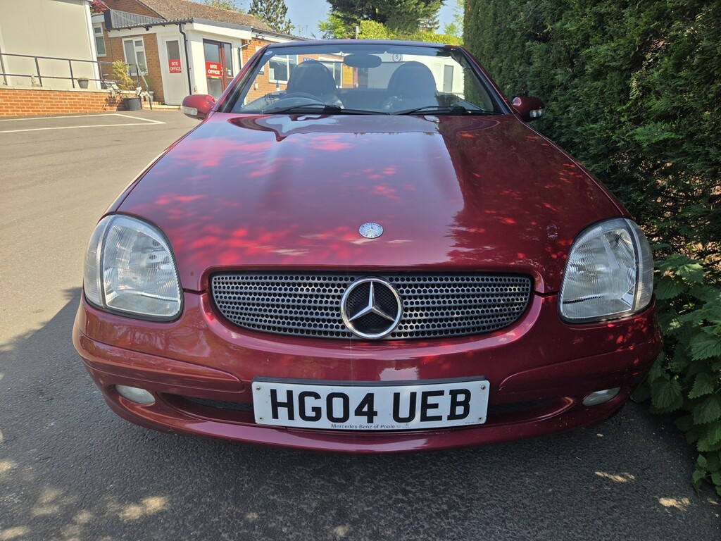 Mercedes-Benz SLK Convertible 2.0 Slk200 Kompressor 2004 HG04UEB Red #3