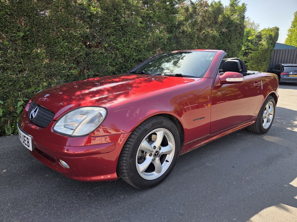 Mercedes-Benz SLK Convertible 2.0 Slk200 Kompressor 2004 HG04UEB Red #4