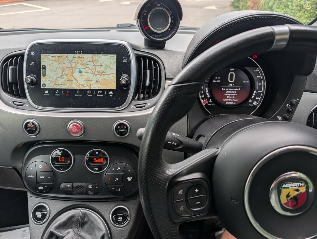 Abarth 595 Hatchback 1.4 Abarth My16 595 Turismo 1.4 Tjet 165 AP67LCA  #4