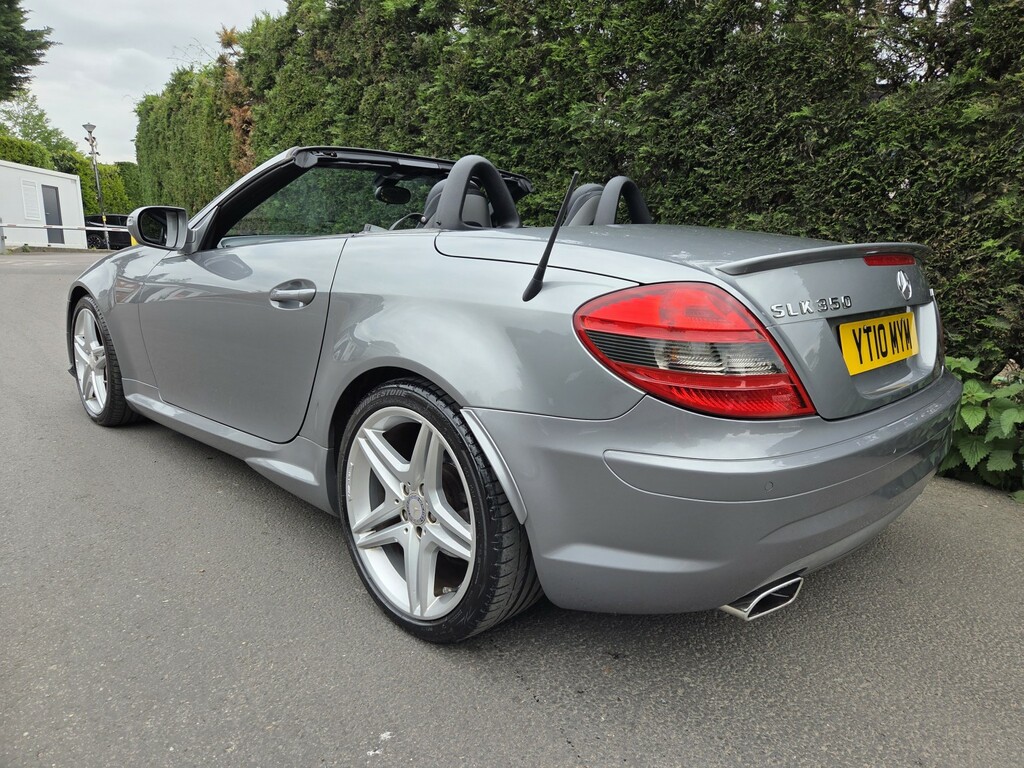 Mercedes-Benz SLK Convertible 3.5 Slk350 2010 Silver #5