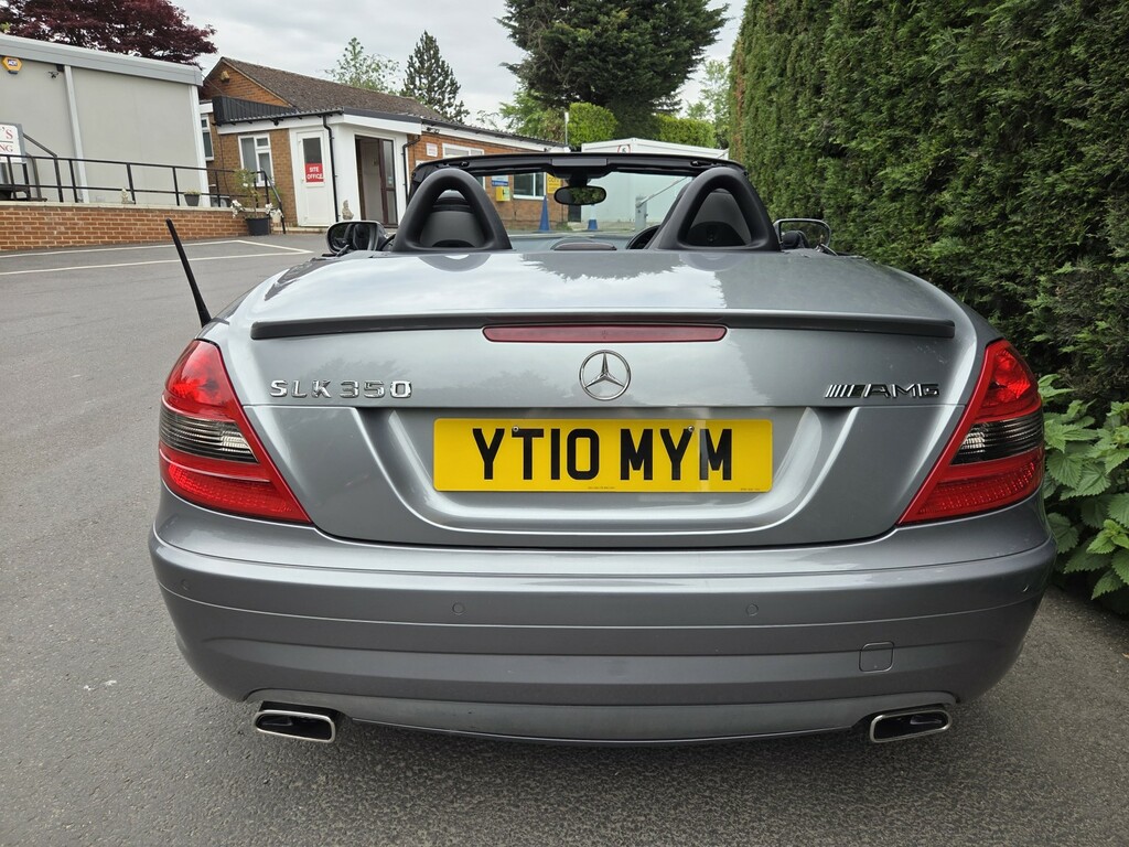 Mercedes-Benz SLK Convertible 3.5 Slk350 2010 Silver #6