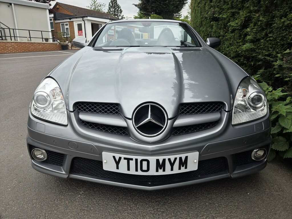 Mercedes-Benz SLK Convertible 3.5 Slk350 2010 Silver #3