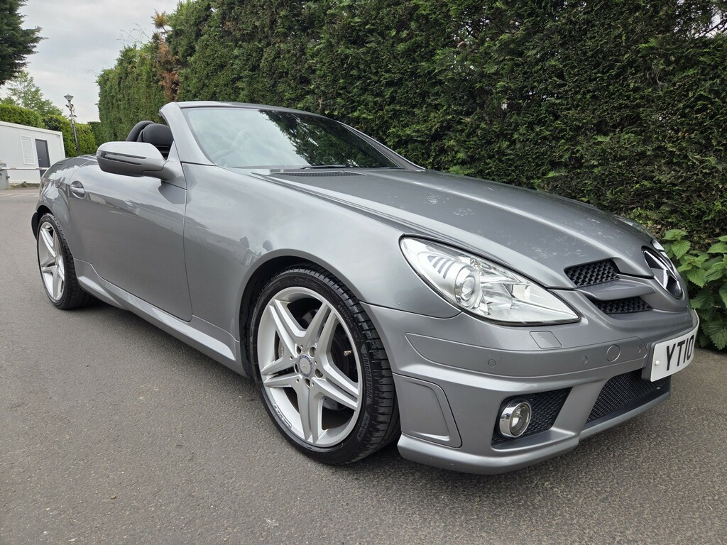 Mercedes-Benz SLK Convertible 3.5 Slk350 2010 Silver #2