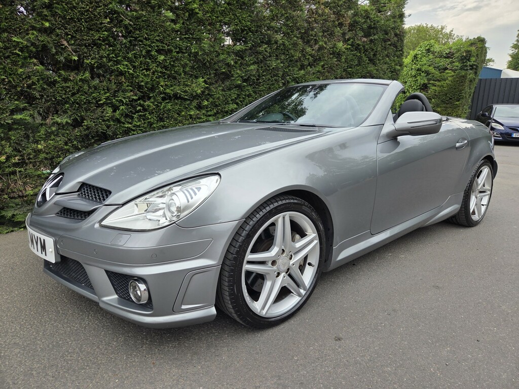 Mercedes-Benz SLK Convertible 3.5 Slk350 2010 Silver #4
