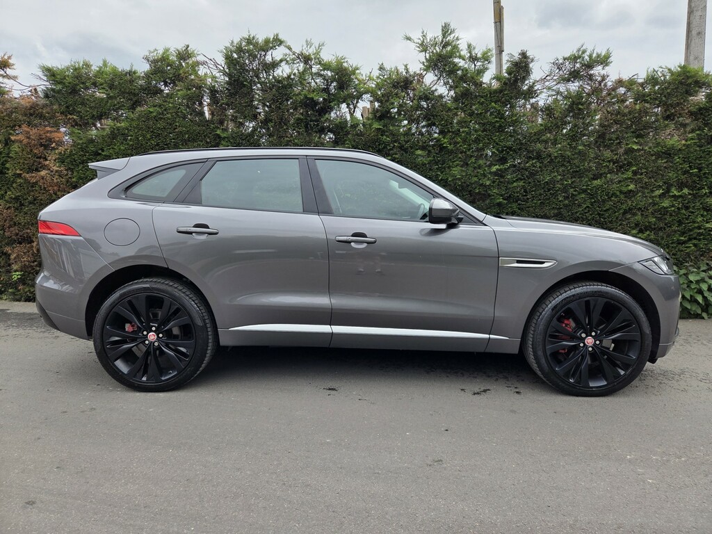 Jaguar F-Pace Suv 3.0 D300 V6 S 2016 LP66EYY Grey #4