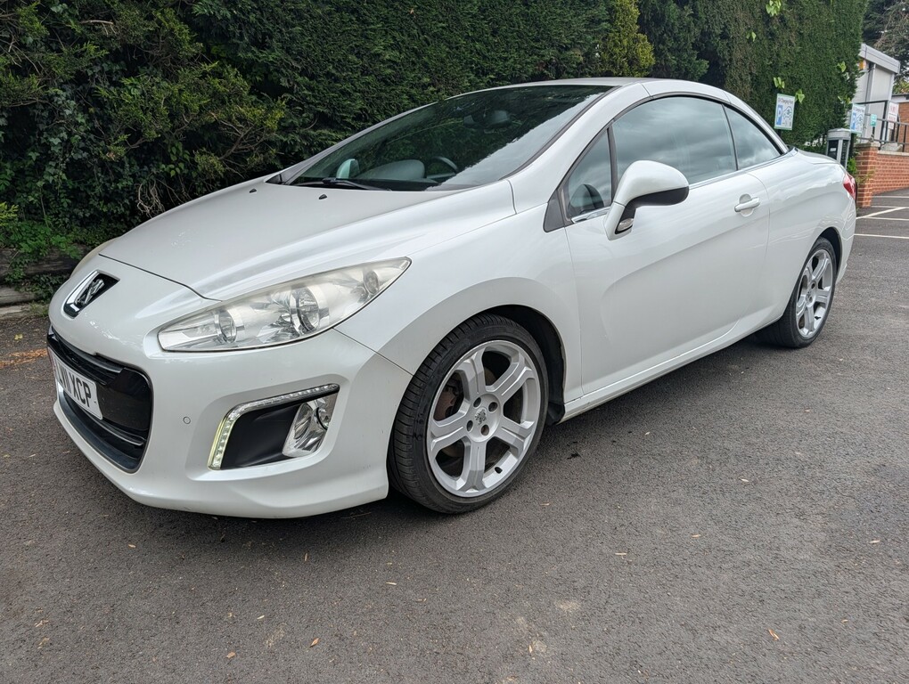 Peugeot 308 CC Convertible 1.6 Thp Allure 2011 White
