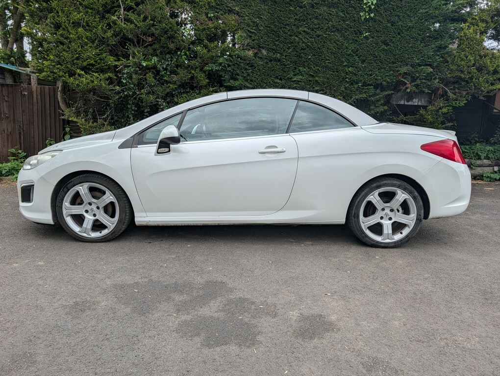 Peugeot 308 CC Convertible 1.6 Thp Allure 2011 White #6