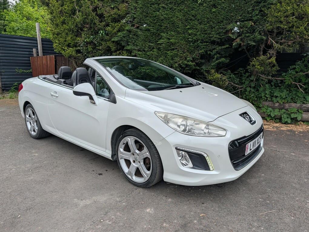Peugeot 308 CC Convertible 1.6 Thp Allure 2011 White #4