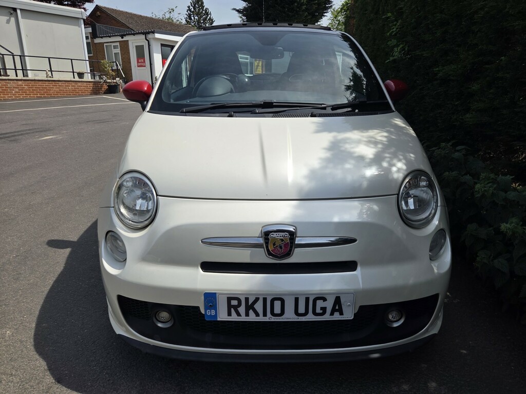 Abarth 500 Hatchback 1.4 T-jet 2010 White #3