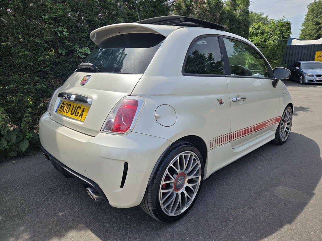 Abarth 500 Hatchback 1.4 T-jet 2010 White #5