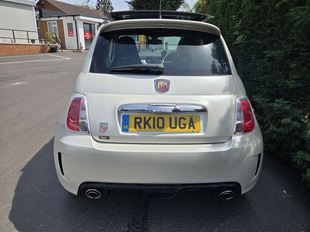 Abarth 500 Hatchback 1.4 T-jet 2010 White #6