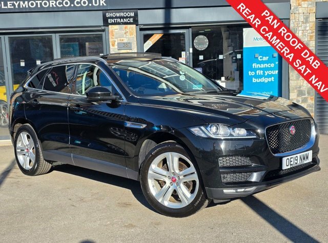 Jaguar F-Pace 2019 2.0 D180 Portfolio Suv Awd Eu Black
