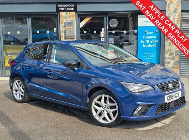Seat Ibiza 2018 1.0 Tsi Fr Hatchback Dsg Euro 6 S Blue