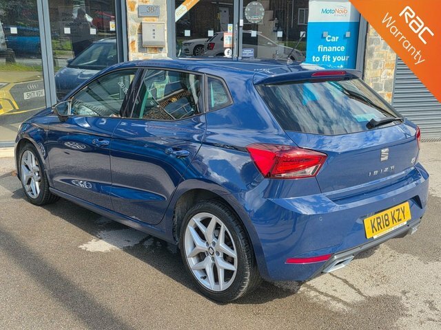 Seat Ibiza 2018 1.0 Tsi Fr Hatchback Dsg Euro 6 S Blue #2