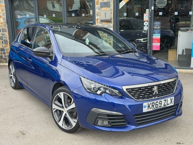 Peugeot 308 2019 1.5 Bluehdi Gt Line Hatchback Eat KR69ZLX Blue #6