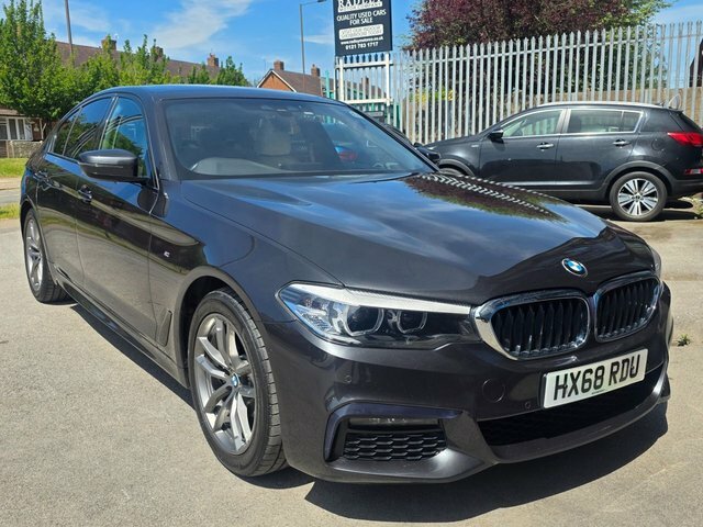 BMW 5 Series 2018 2.0 520D M Sport Saloon Euro HX68RDU Grey #6