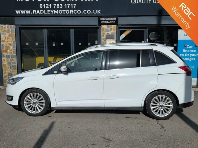 Ford Grand C-Max 2016 1.5 Tdci Titanium Mpv Euro White #2