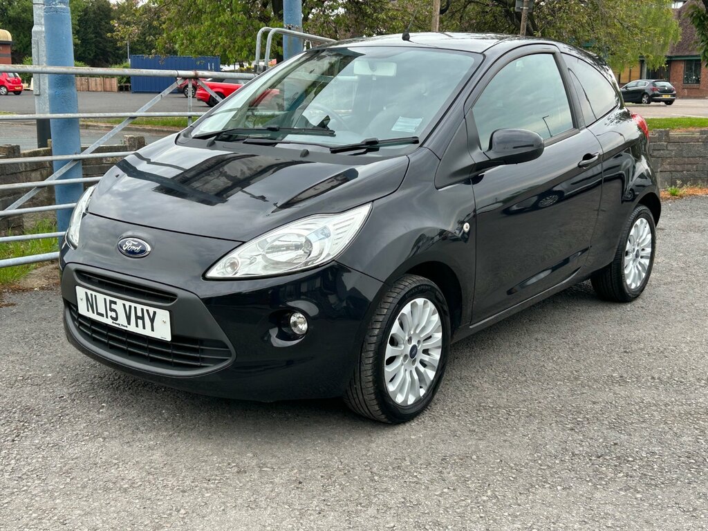 Ford KA 1.2 Zetec Hatchback Euro 5 Ss Black