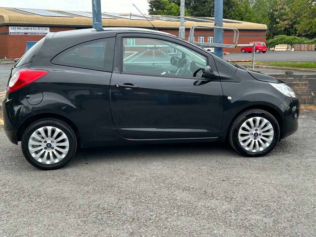 Ford KA 1.2 Zetec Hatchback Euro 5 Ss NL15VHY Black #5