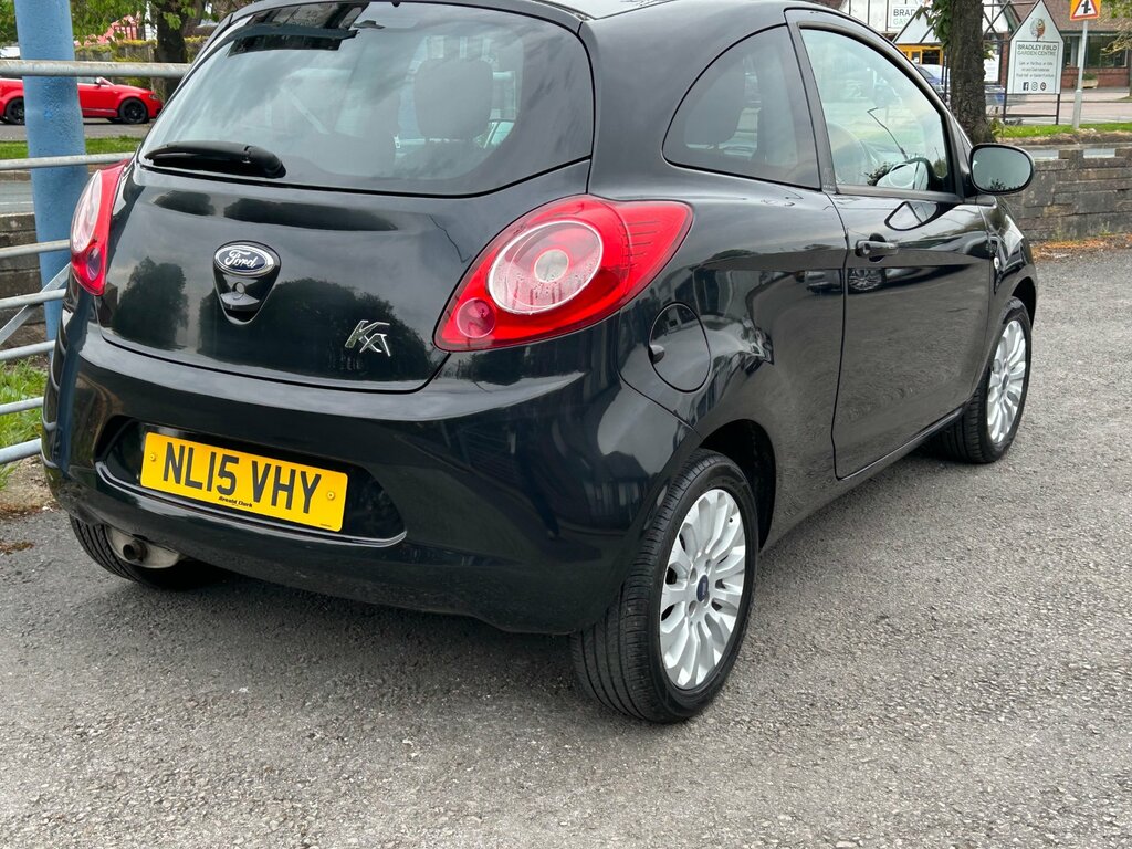 Ford KA 1.2 Zetec Hatchback Euro 5 Ss NL15VHY Black #2