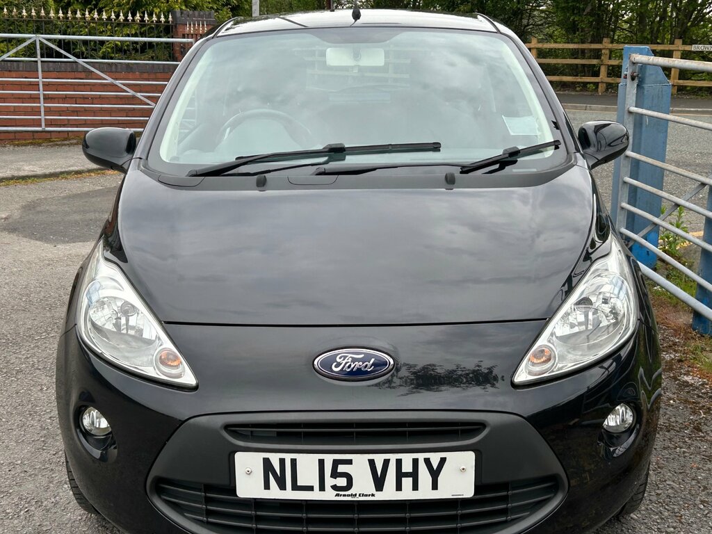 Ford KA 1.2 Zetec Hatchback Euro 5 Ss NL15VHY Black #6