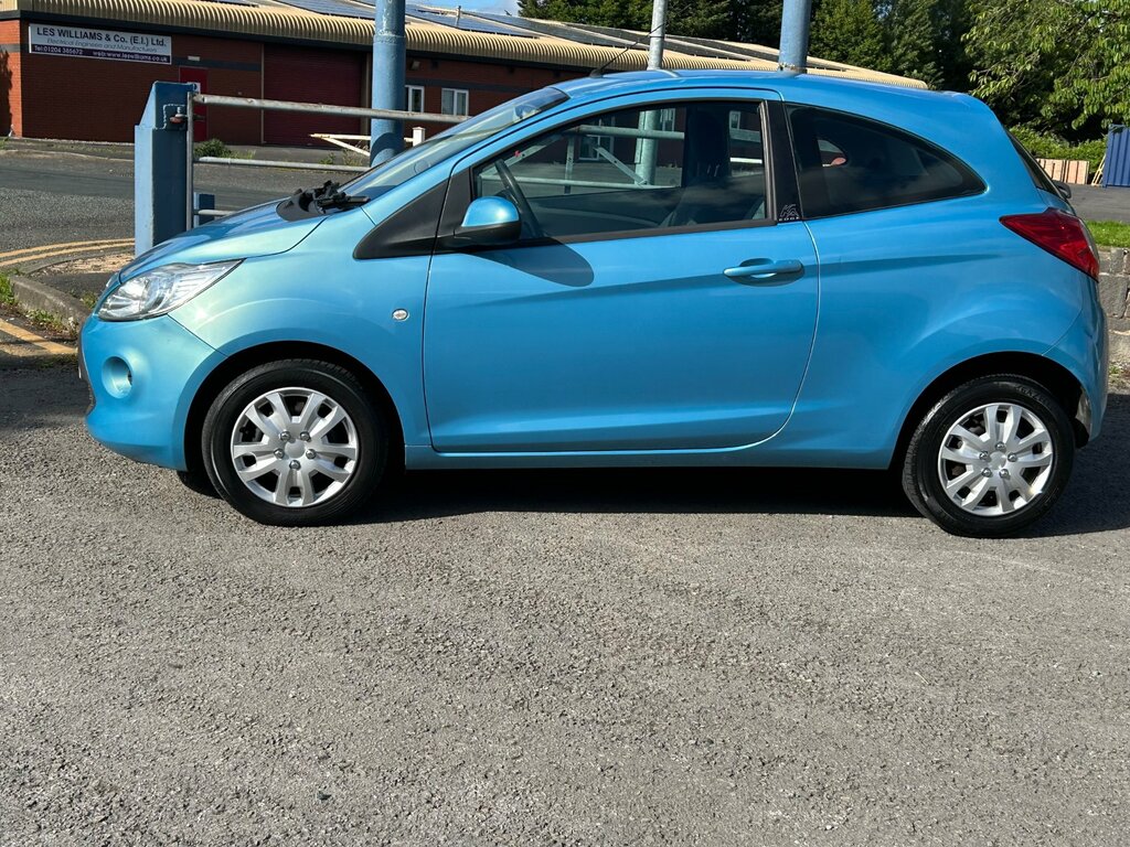 Ford KA 1.2 Edge Hatchback Euro 6 Ss SB14HXN Blue #5