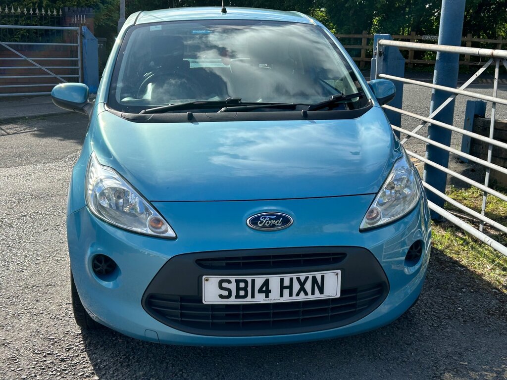 Ford KA 1.2 Edge Hatchback Euro 6 Ss SB14HXN Blue #6