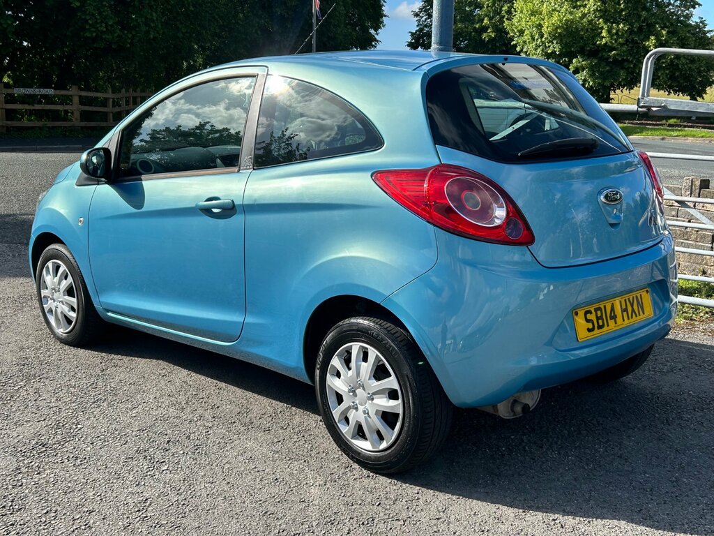 Ford KA 1.2 Edge Hatchback Euro 6 Ss SB14HXN Blue #3